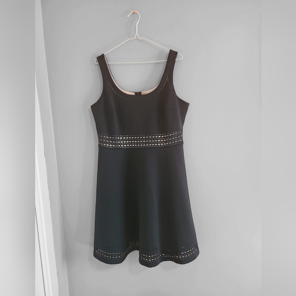 Karl Lagerfeld Black Geometric Cocktail Dress 🍸🌴 - Picture 1 of 10